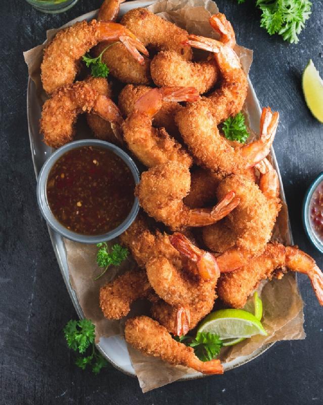 Crispy shrimps