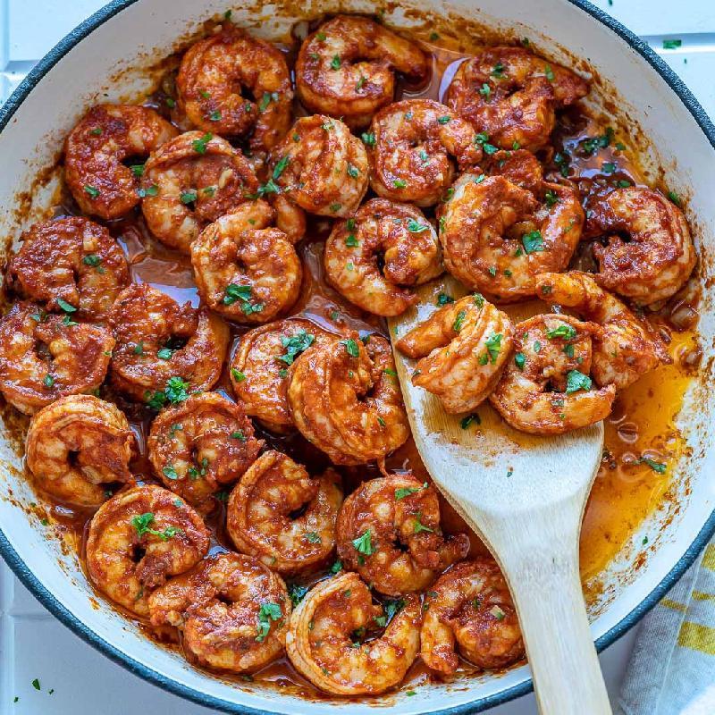 Spicy shrimps