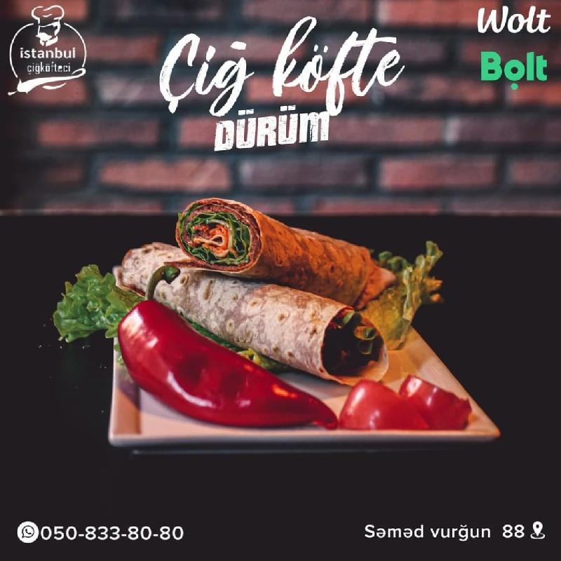 Çig köftə dürüm
