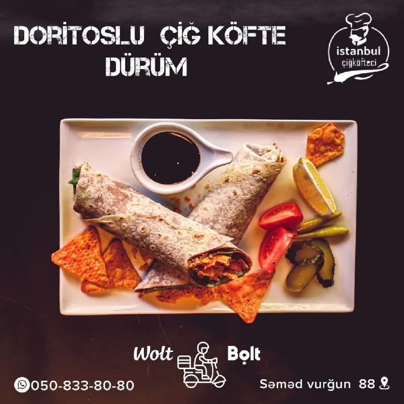 Çig köftə doritoslu