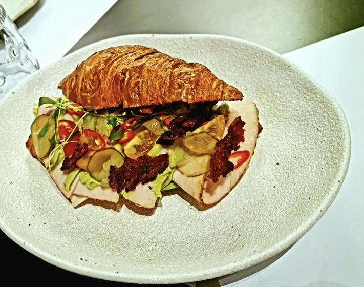 Turkey Ham croissant