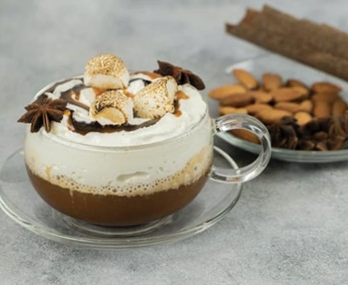 Festive spiced latte 