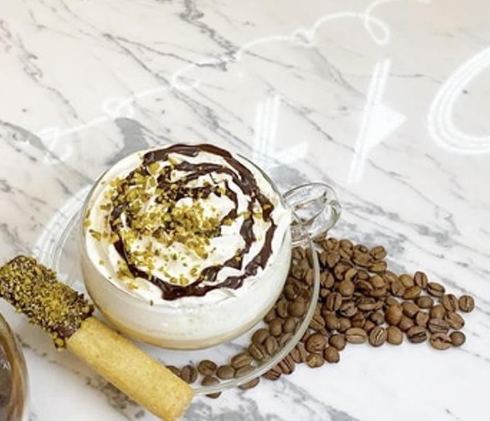 Pistachio latte 