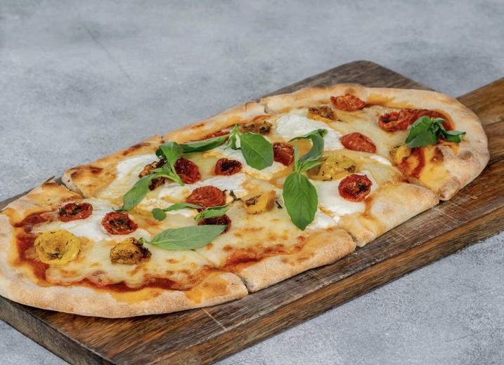 Burrata Margarita Flatbread