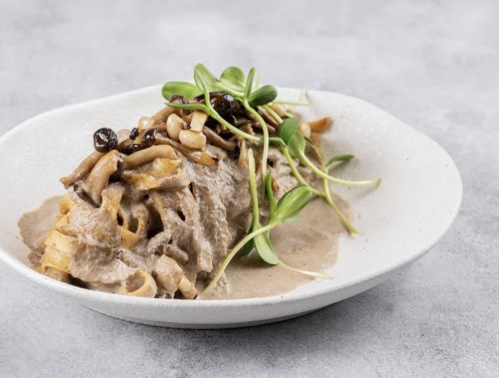 Grilled Chicken Mushroom pasta