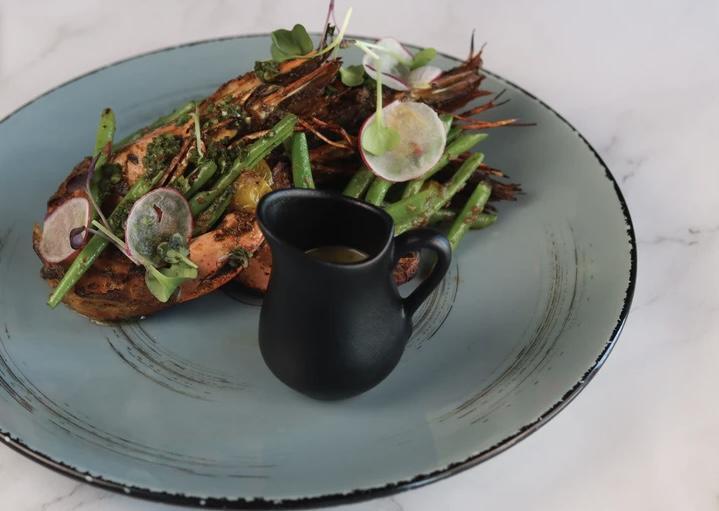 Grilled Giant prawns