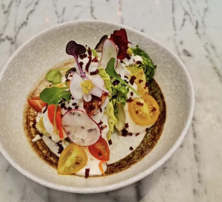 Baby gem salad