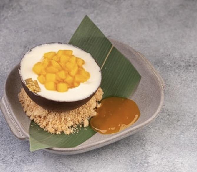 Coconut Mango Dome