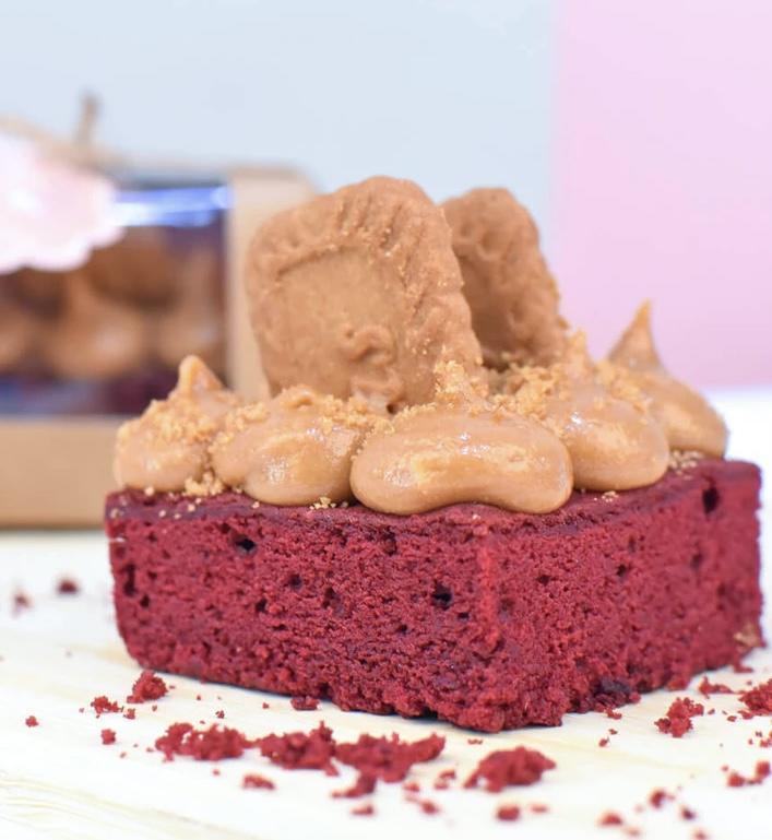 Red Velvet Lotus Brownie