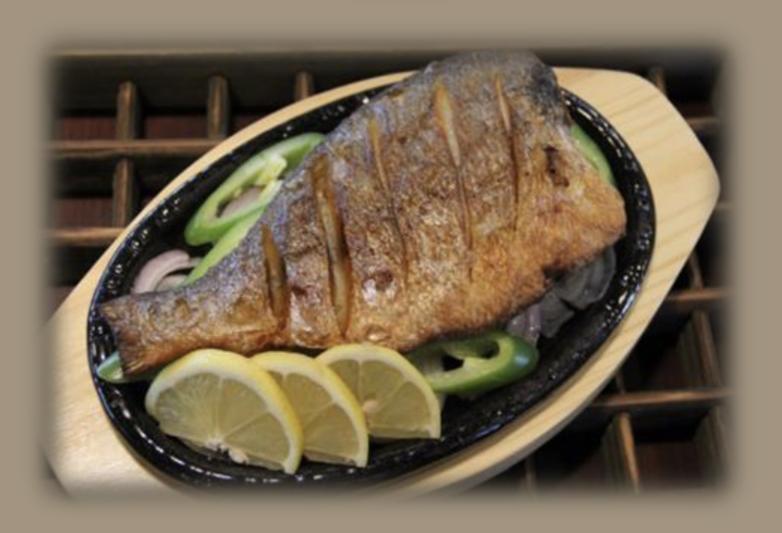 도미구이Pan-fried sea bream