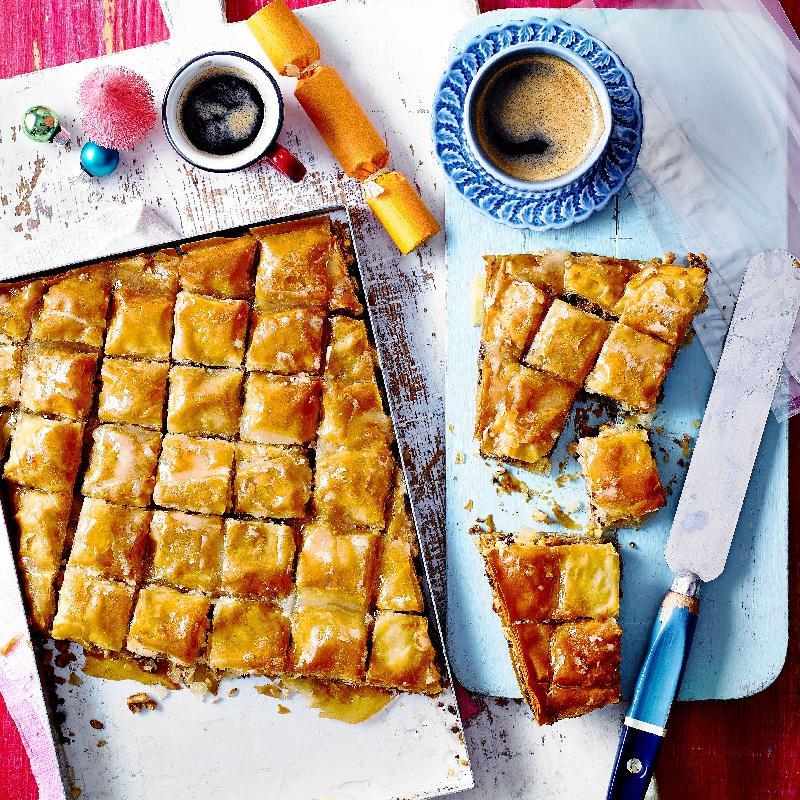 Crispy “Baklava” Chocolate Souffle