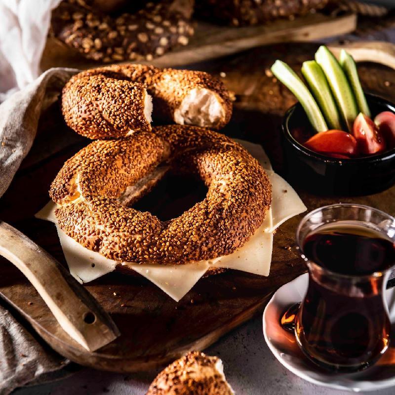 Baked Simit with Cheese