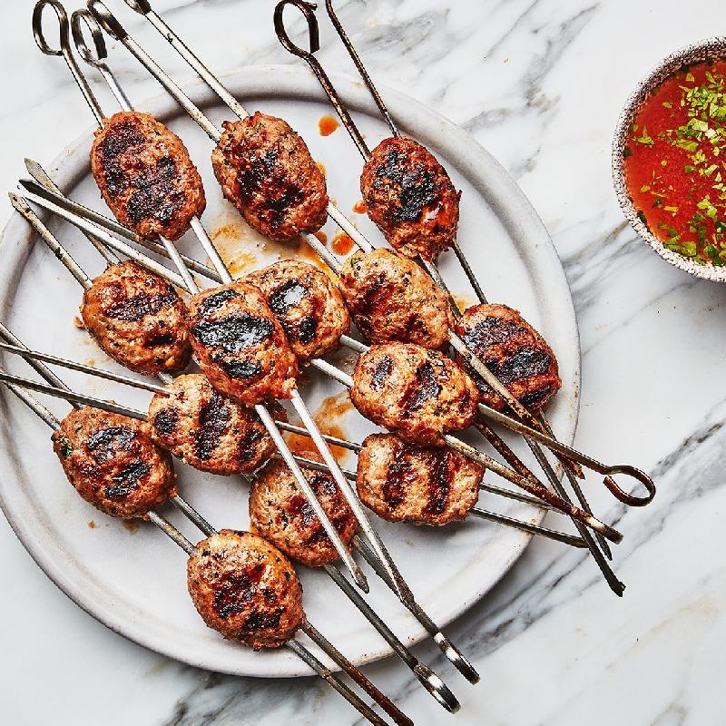 Grilled Meatballs