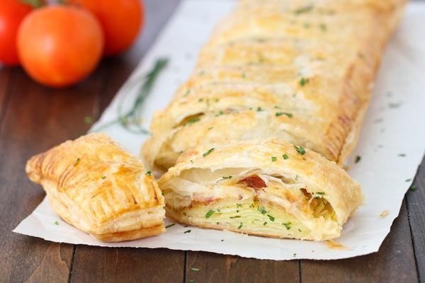 Rolled Pastry with Cheese/Potatoes