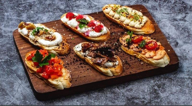 Şefdən brusketta seti