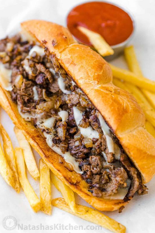 Philly Cheesesteak Sandwich 