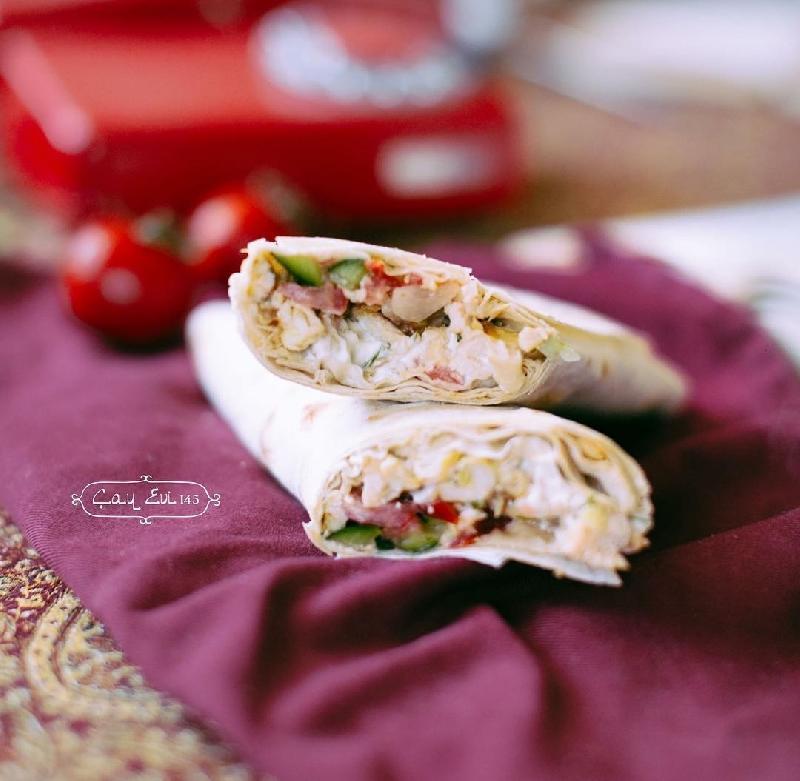 Lavaşda Bükülmüş Tuna