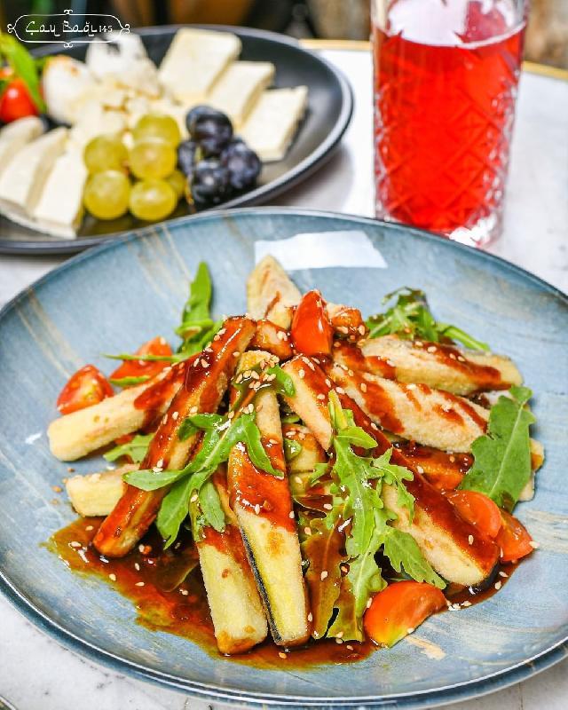 Xırçıldayan badmcan salatı