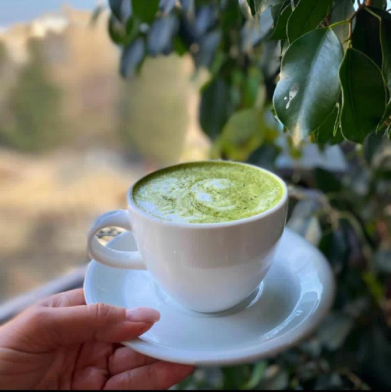 Hot matcha