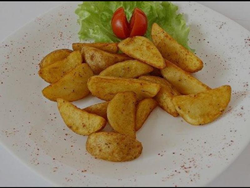 Evsayağı kartof qızartması