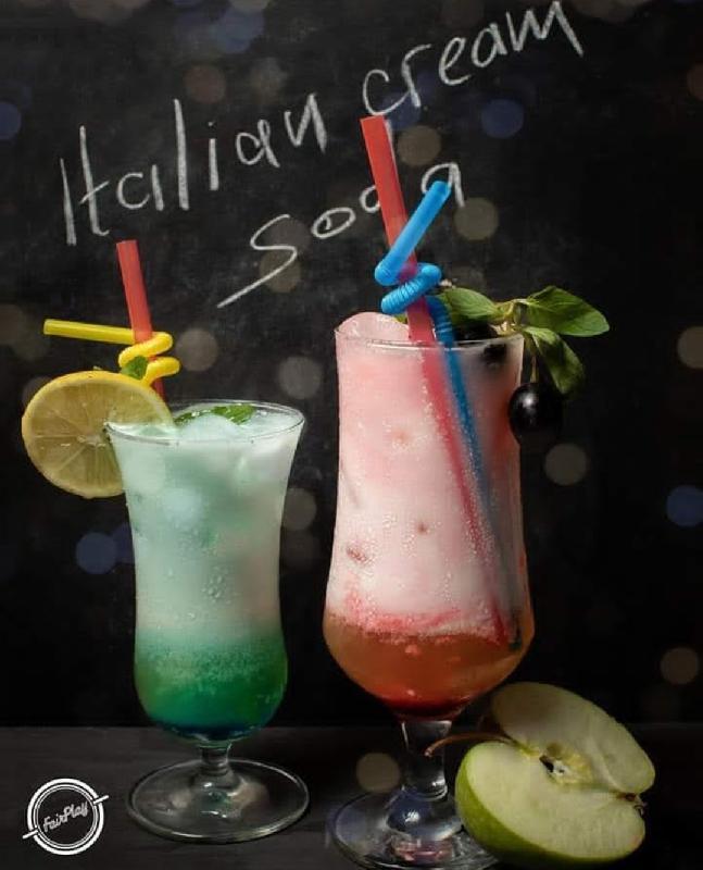 Italian cream soda