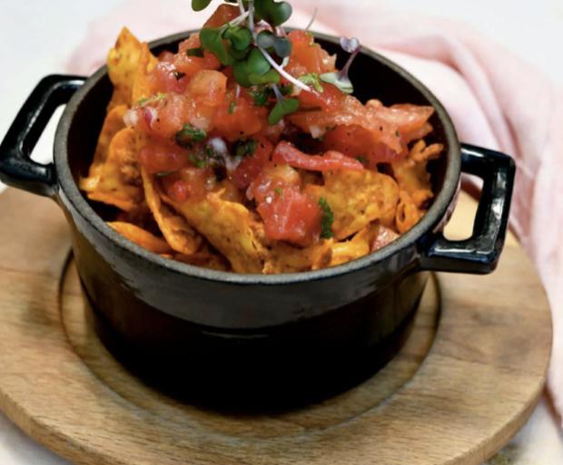 Chilli con carne nashos