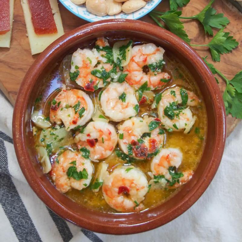 Gambas al ajillo