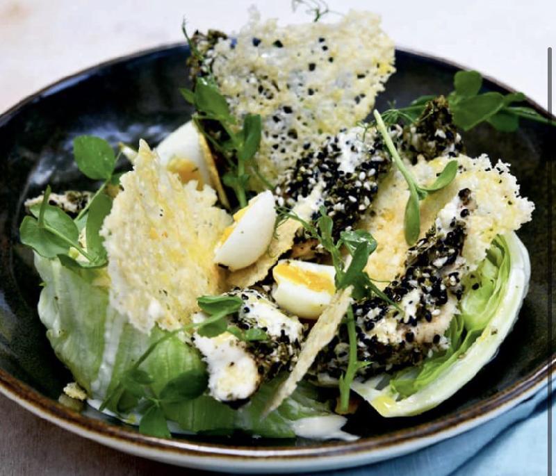 Zaatar chicken caesar