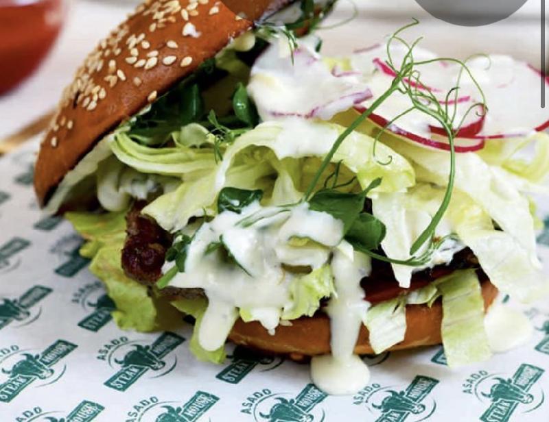 Angus beef burger
