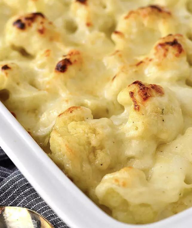 Cauliflower gratin