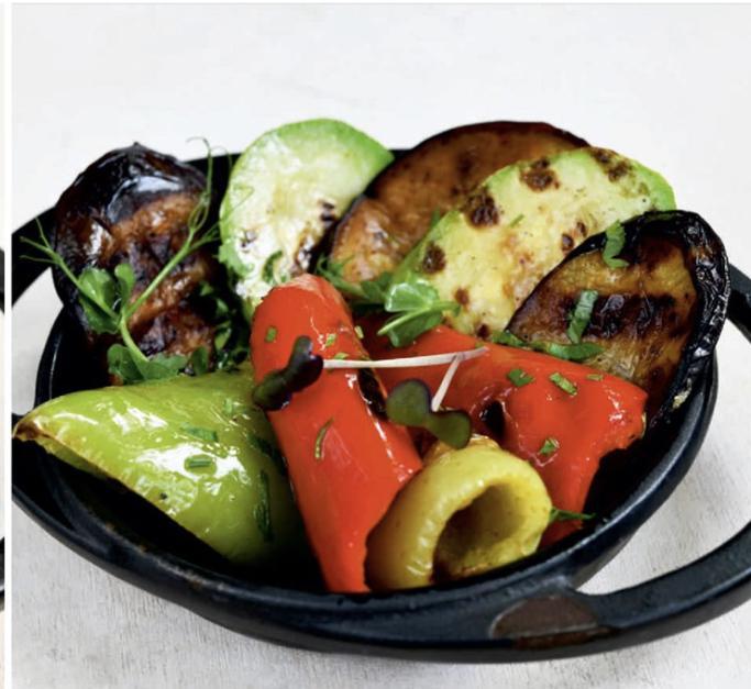 Grilled vegetables 