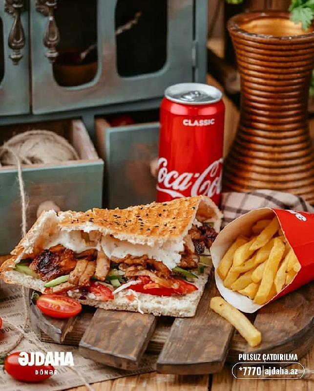 Alman Dönər, Fri, Coca Cola 