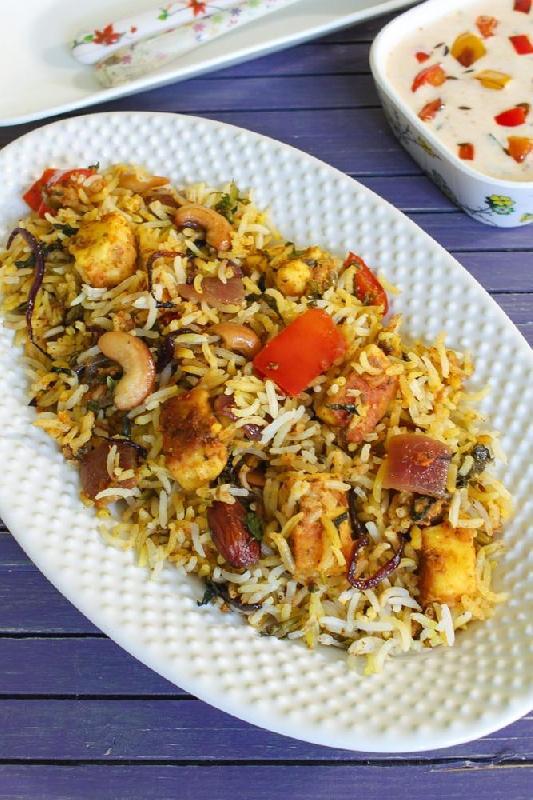 Paneer Dum Biryani 