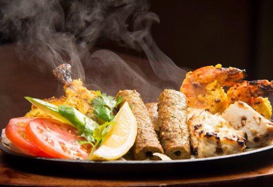 Veg. Kebab Platter 