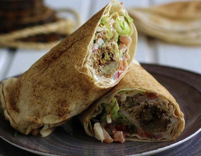 Falafel roll