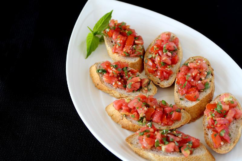 Brusketta plate