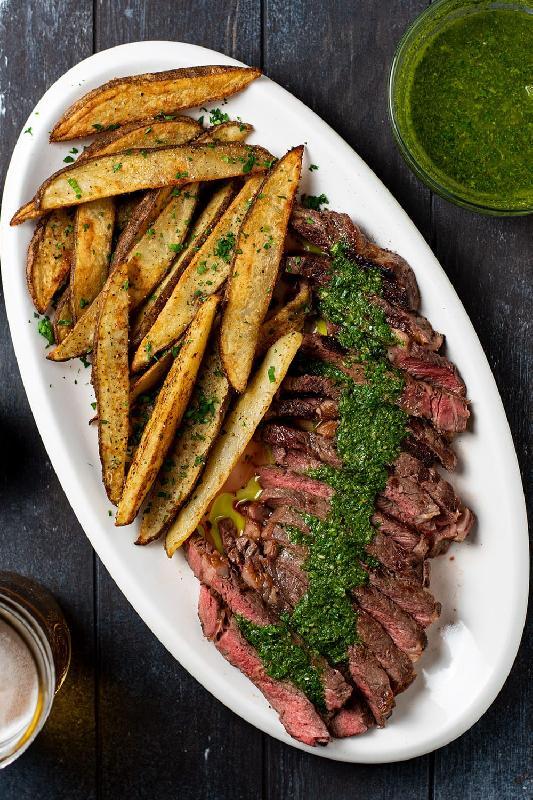 Chimichurri steak