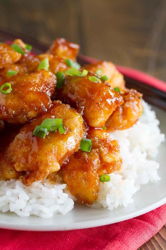 Sweet and sour chicken 