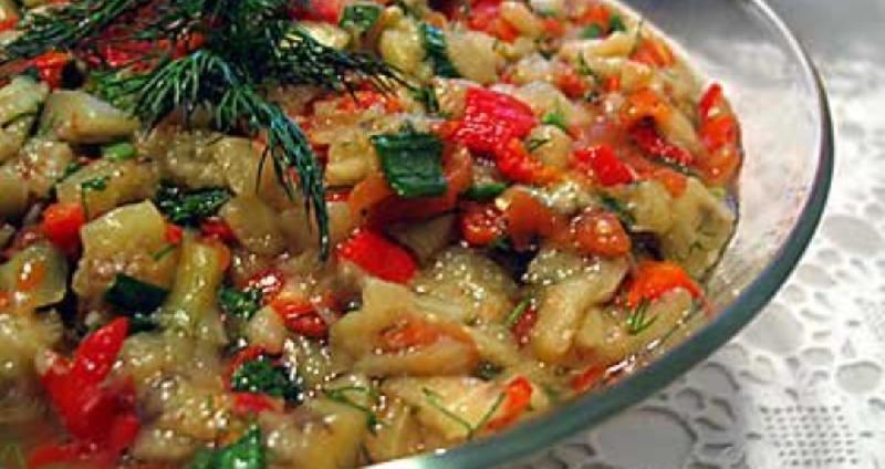 Badımcan salatı