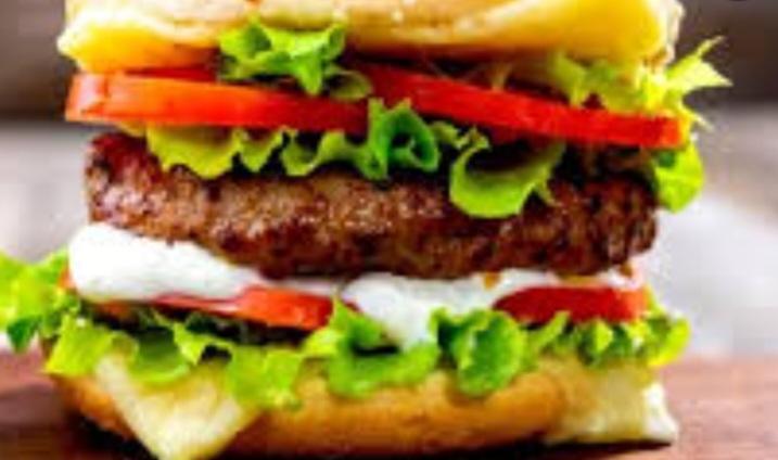 Xüsusi ikiqat burger 