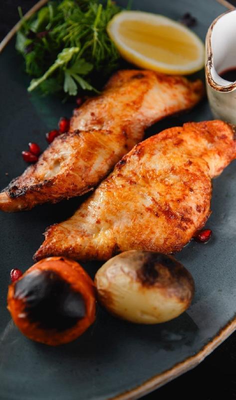 CASPIAN STURGEON KEBAB
