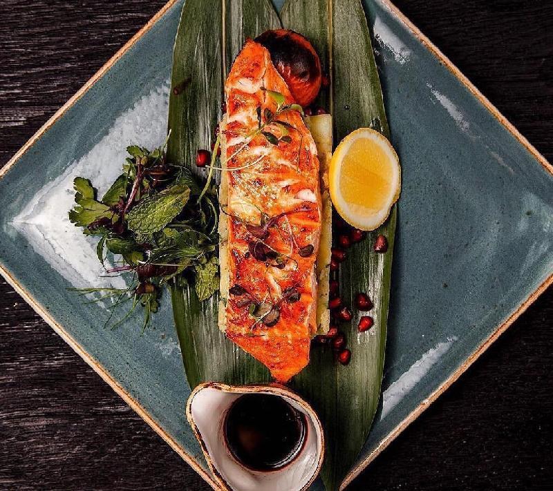 SALMON KEBAB