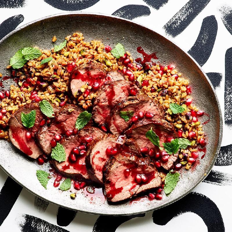 MEAT IN POMEGRANATE SAUCE 