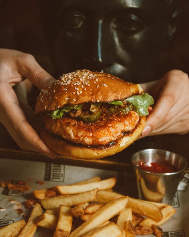 Krab burger