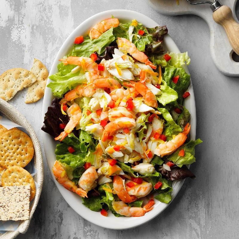 Krab salatı