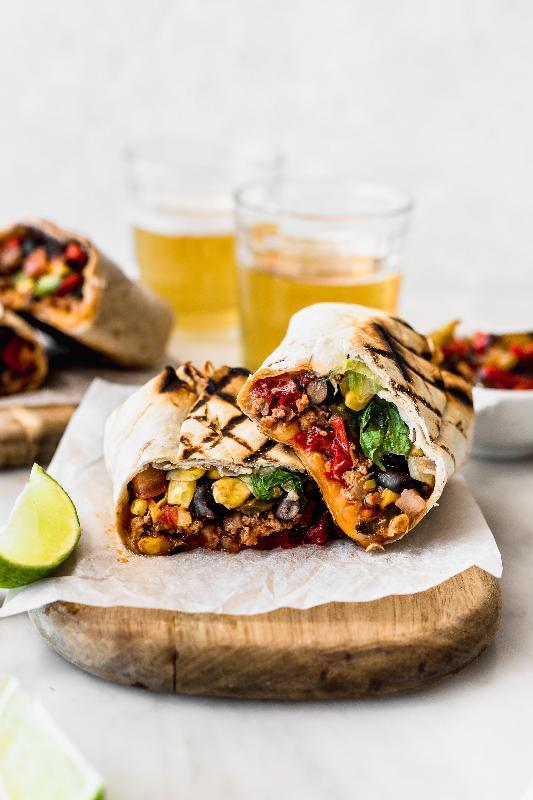 Beef burrito