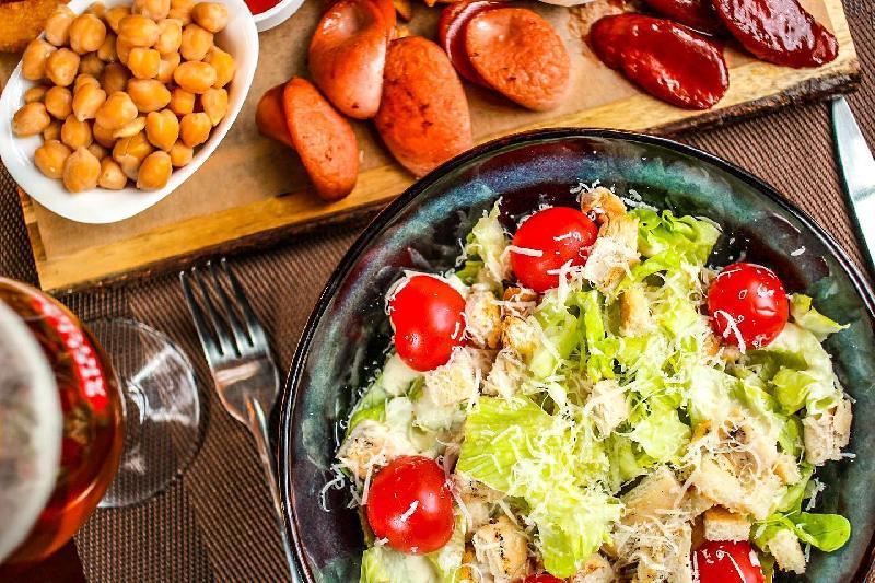 Ceaser chicken salad