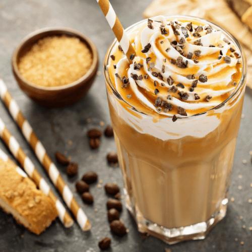 Caramel frappe