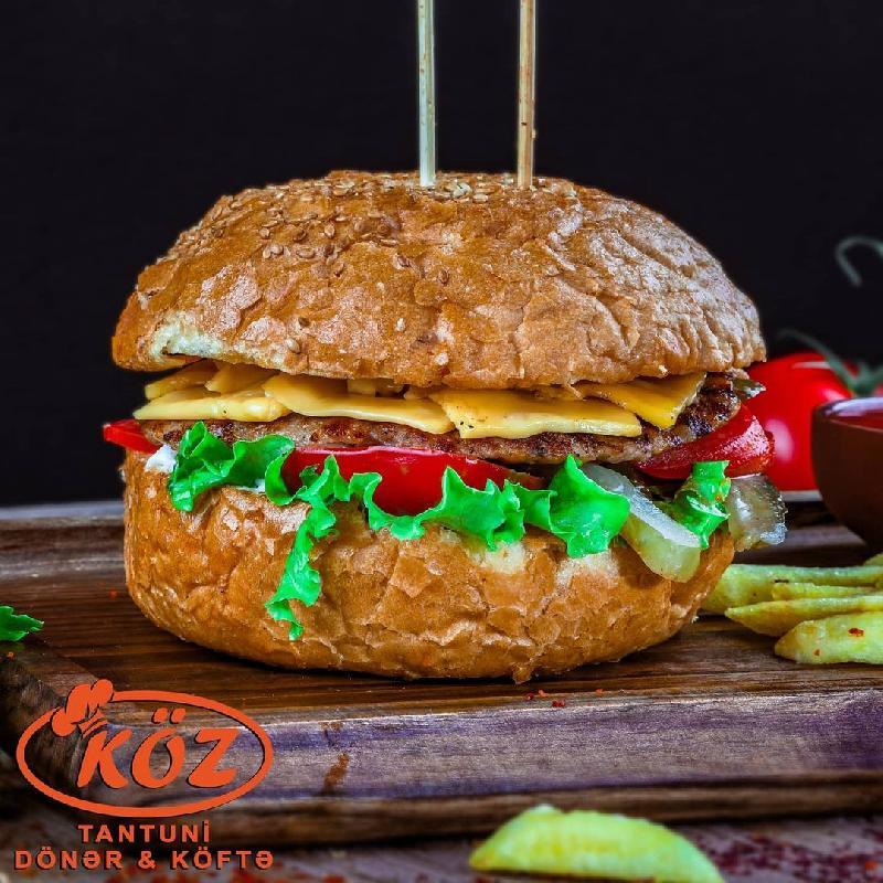 Toyuq Cheeseburger