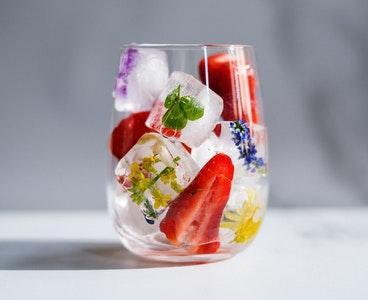 Ev sayağı limonad çiyələkli